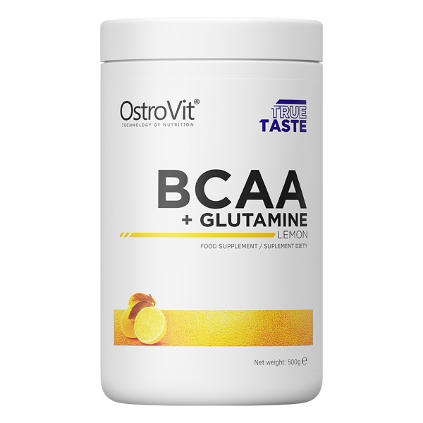 OstroVit BCAA + Glutamine 500 g lemon