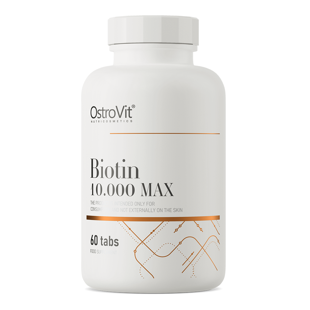 Se OstroVit Biotin 10.000 MAX 60 tabs hos Fit Direct