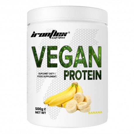 IronFlex Vegan Protein - 500g banana
